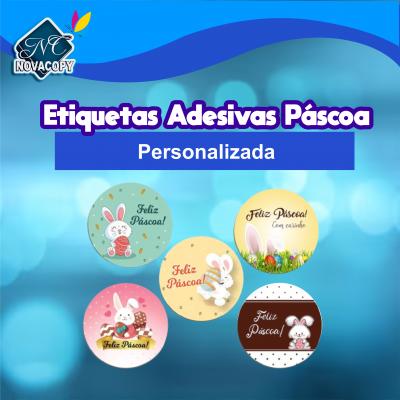 Etiquetas Adesivas Páscoa
