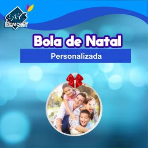 Bola de Natal Personalizada      