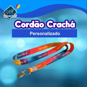 cordão de cracha 4/4 Personalizado Poliester   Sublimação  Produto acompanha Mosquetão ou Clips jacaré, selecione no acabamento a opção desejada.