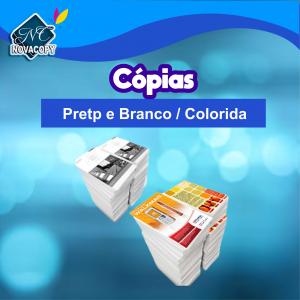 Cópia Preto e branco / Colorida  ( 1 dia útil )      