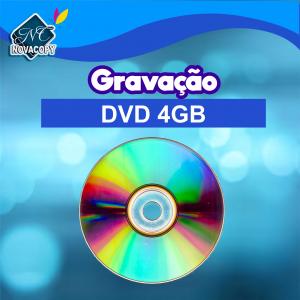 Gravação de DVD 4GB      