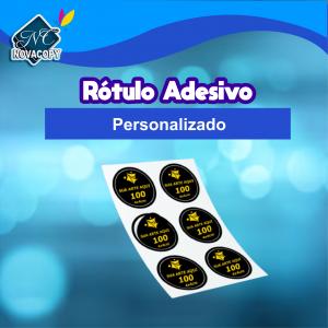 Rótulo Adesivo Personalizado      