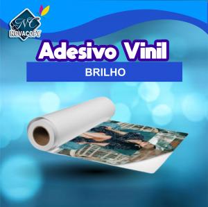 Vinil Brilho Vinil Branco  4x0 Brilho  